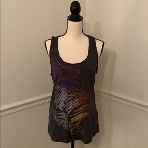 Vintage Tie-dye Eagle Tank
